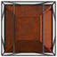 Ildskål Rusten 80 x 80 x 40 cm Cortenstål