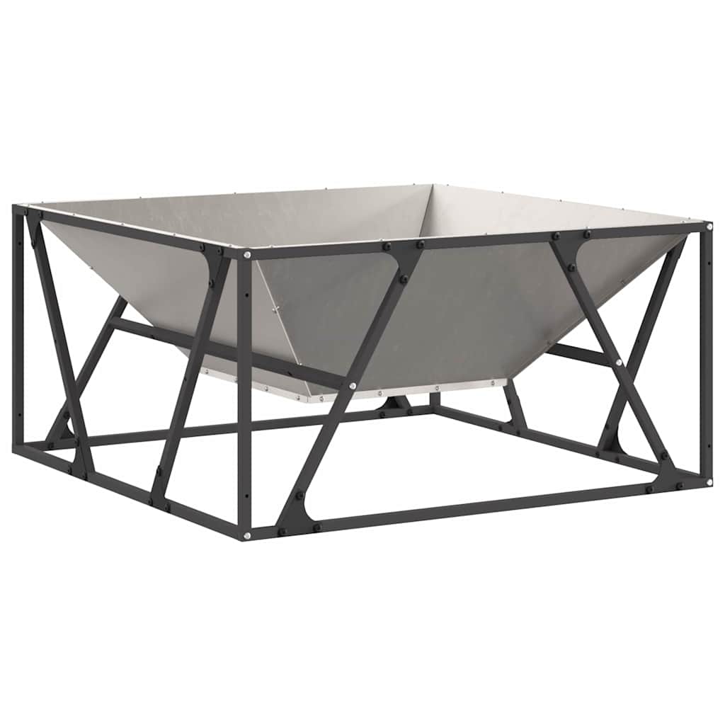 Ildskål Rusten 80 x 80 x 40 cm Cortenstål