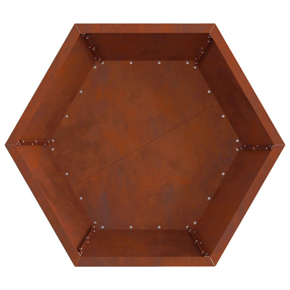 Ildskål Rusten 75 x 75 x 28 cm