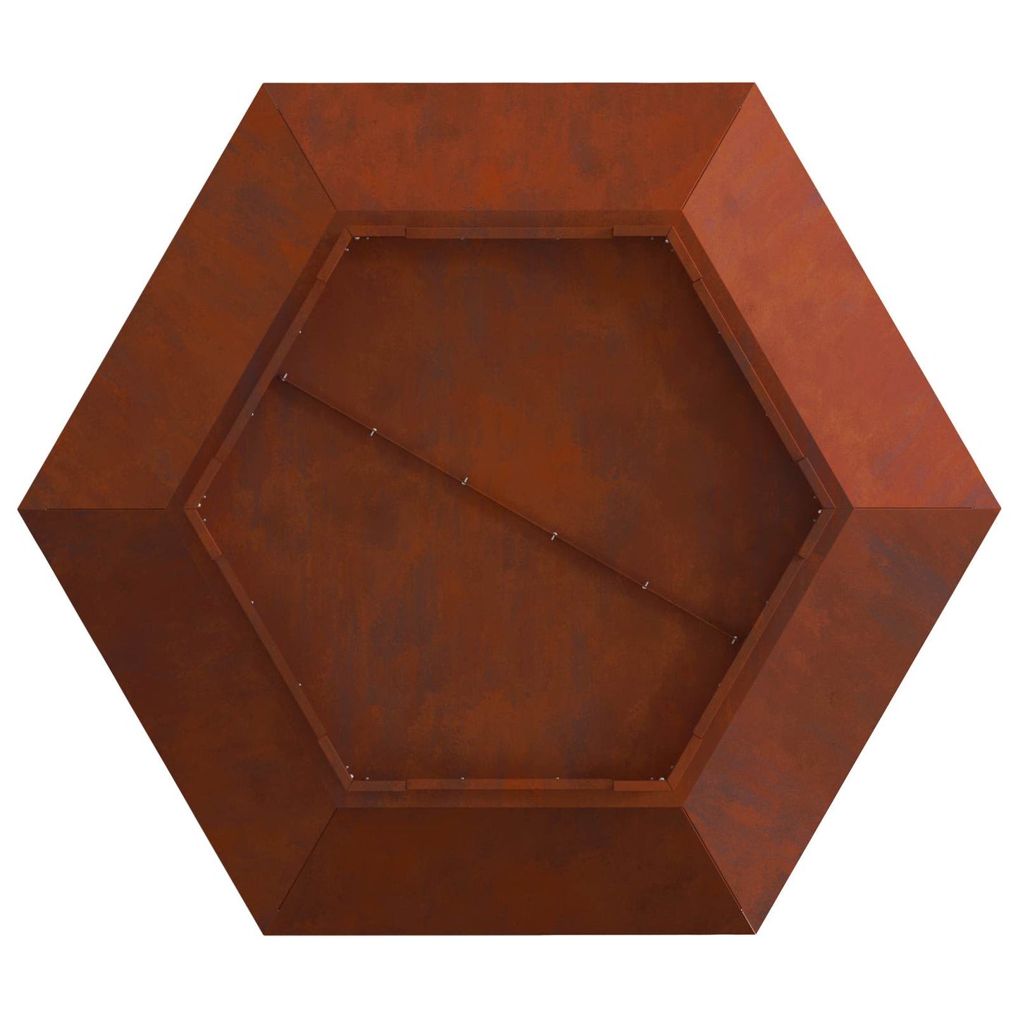 Ildskål Rusten 100 x 100 x 28 cm