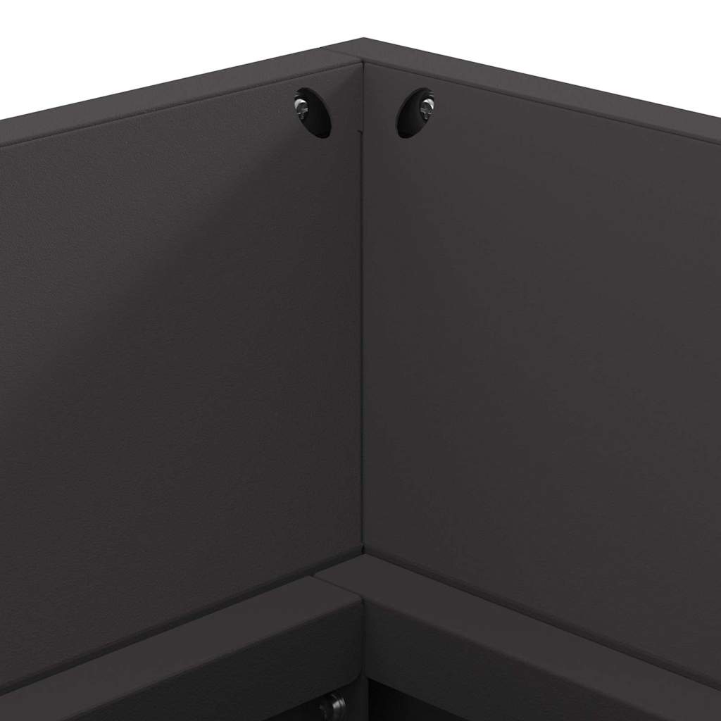 Ildskål Sort 160 x 45 x 35 cm Cortenstål