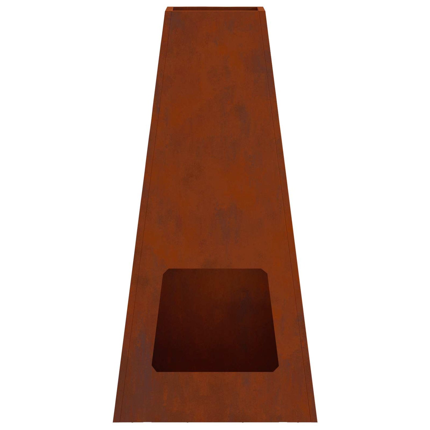 Ildskål Rusten 50 x 35 x 100 cm Cortenstål