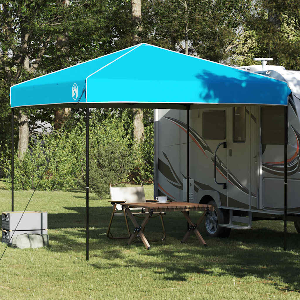 Canopy Tent 243 x 243 x 251 cm Blå Stof