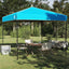 Canopy Tent 243 x 243 x 251 cm Blå Stof