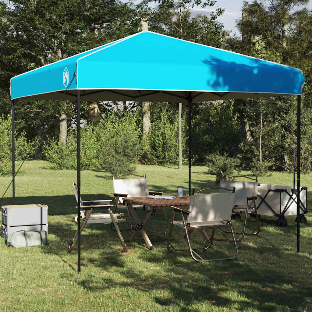 Canopy Tent 243 x 243 x 251 cm Blå Stof