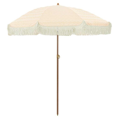 Strand Parasol 160 x 160 x 196 cm Polyester og Stål Rund