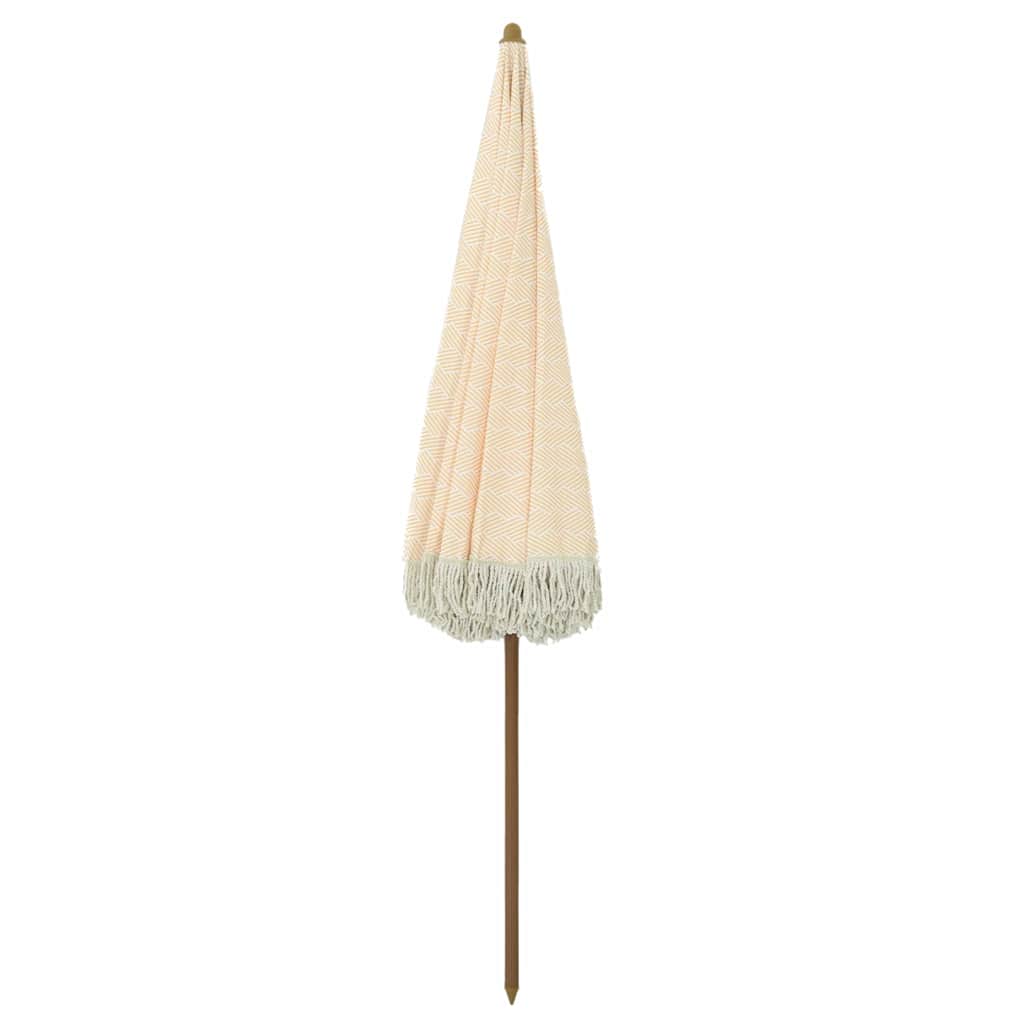 Strand Parasol 160 x 160 x 196 cm Polyester og Stål Rund