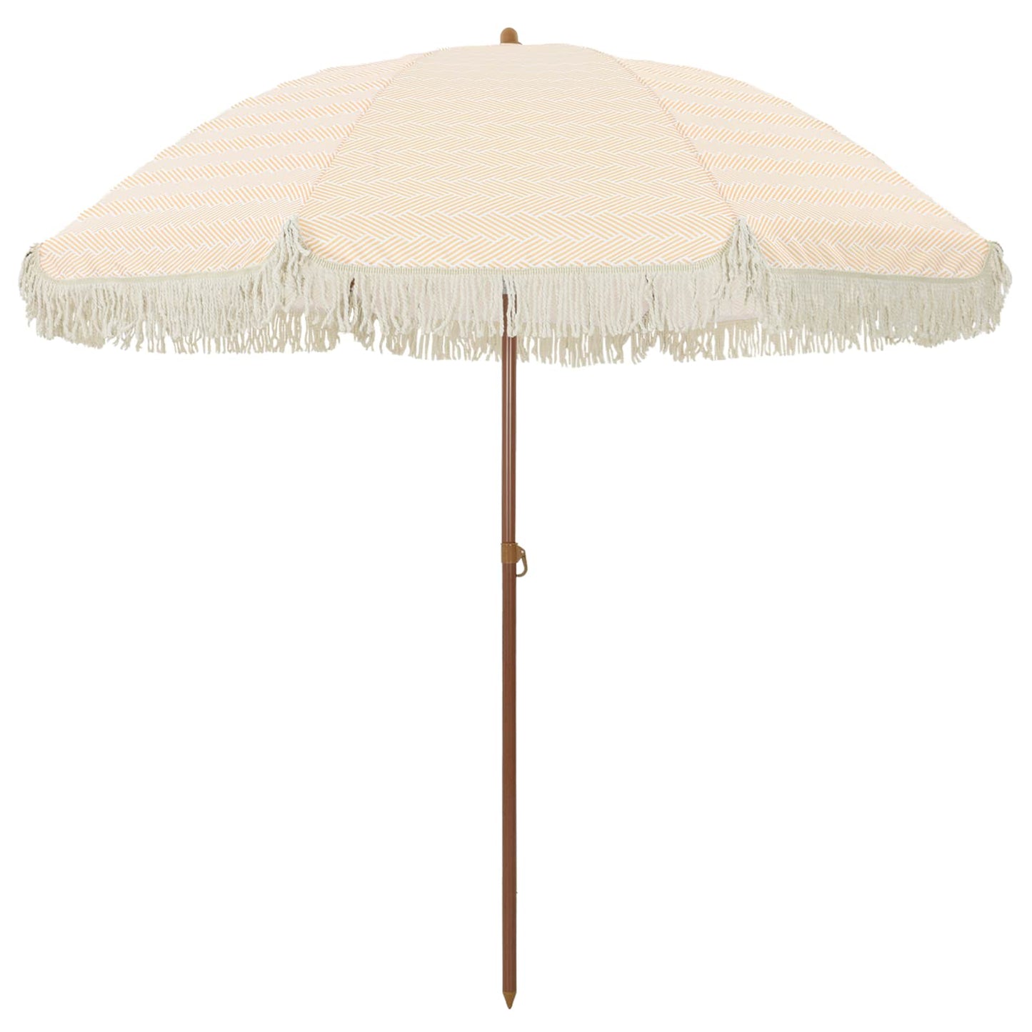 Strand Parasol 205 x 205 x 210 cm Polyester og Stål Rund
