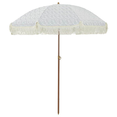 Strand Parasol 160 x 160 x 196 cm Polyester og Stål Rund