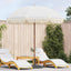 Strand Parasol 205 x 205 x 210 cm Polyester og Stål Rund