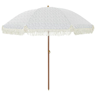 Strand Parasol 205 x 205 x 210 cm Polyester og Stål Rund