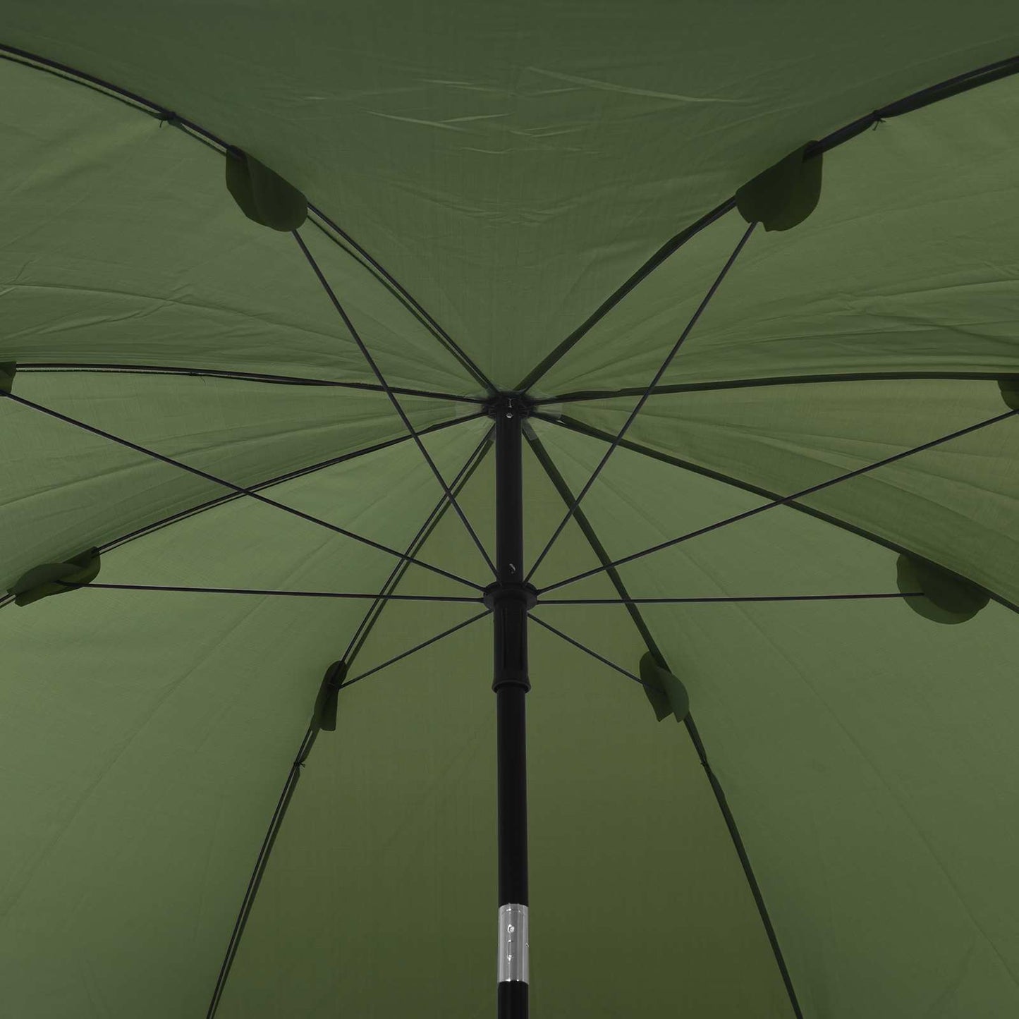 Fisker Parasol 228 x 204 cm Oxford polyester Gul army