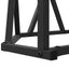 Sofabord Sonoma eg 80 x 80 x 42 cm Ingeniørtræ og stål