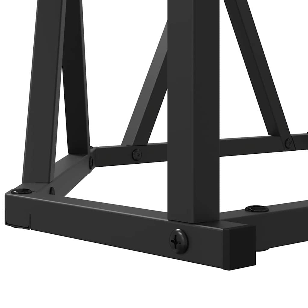 Sofabord Gammelt træ 80 x 80 x 42 cm Ingeniørtræ og stål
