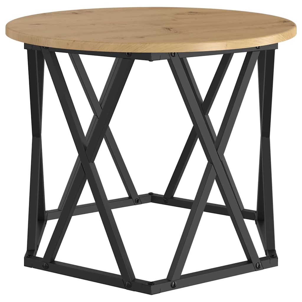 Nesting Sidebord 3 stk. Artisan Egetræ 53 x 53 x 40 cm