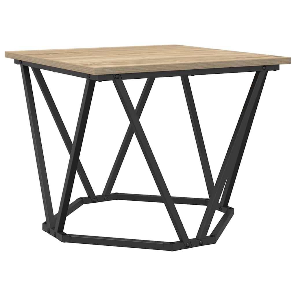 Sidebordssæt 2 stk. Sonoma eg 50 x 50 x 40 cm