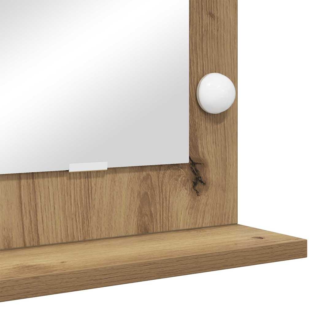 Vaskeskab Spejl Artisan Egetræ 100 x 55 x 18 cm Rektangulær