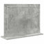 Vaskeskab Spejl Beton Grå 60 x 45 x 18 cm Rektangulær