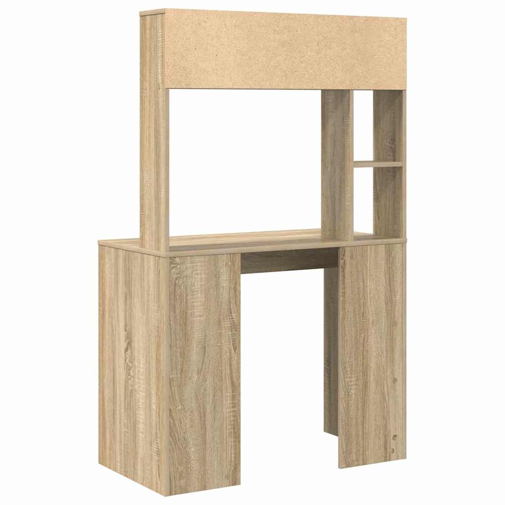 Bord Sonoma eg 91 x 50 x 149 cm Konstrueret træ