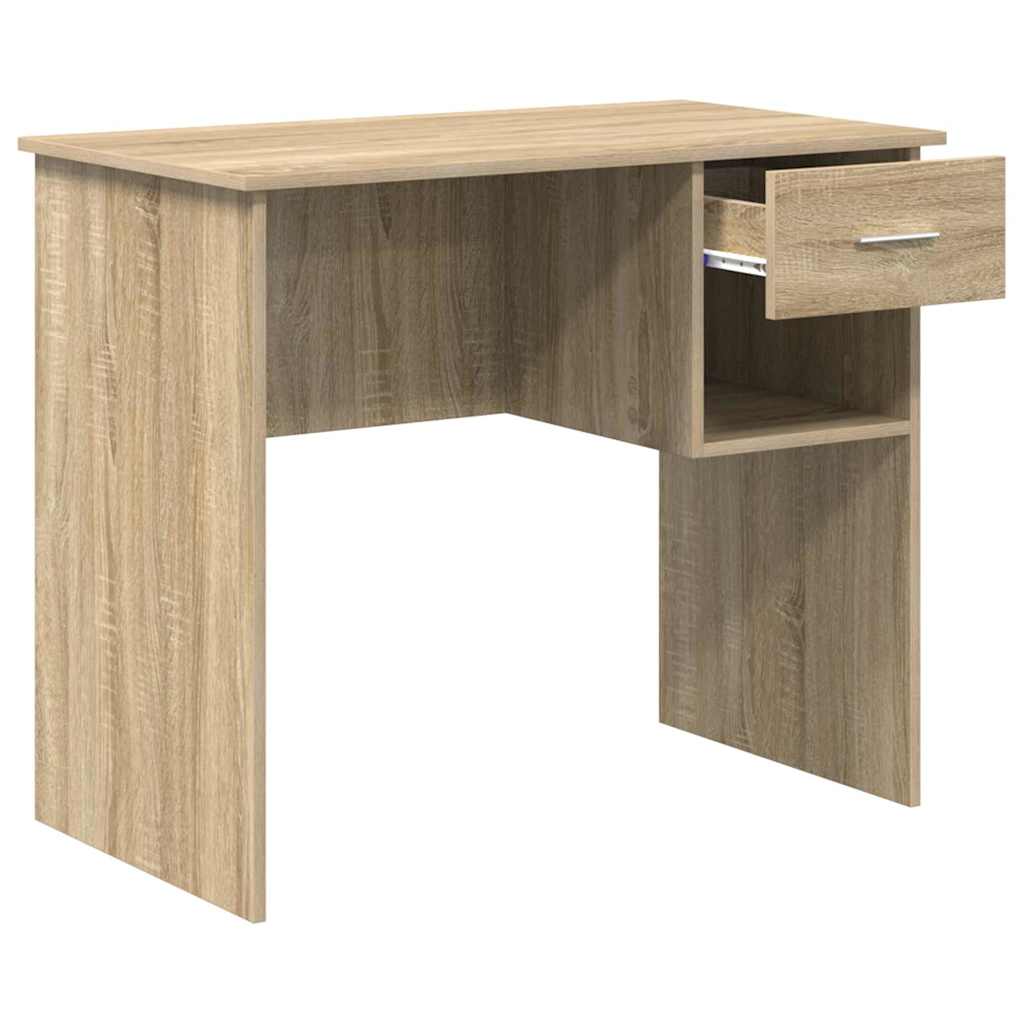 Bord Sonoma eg 90 x 49 x 75 cm Konstrueret træ