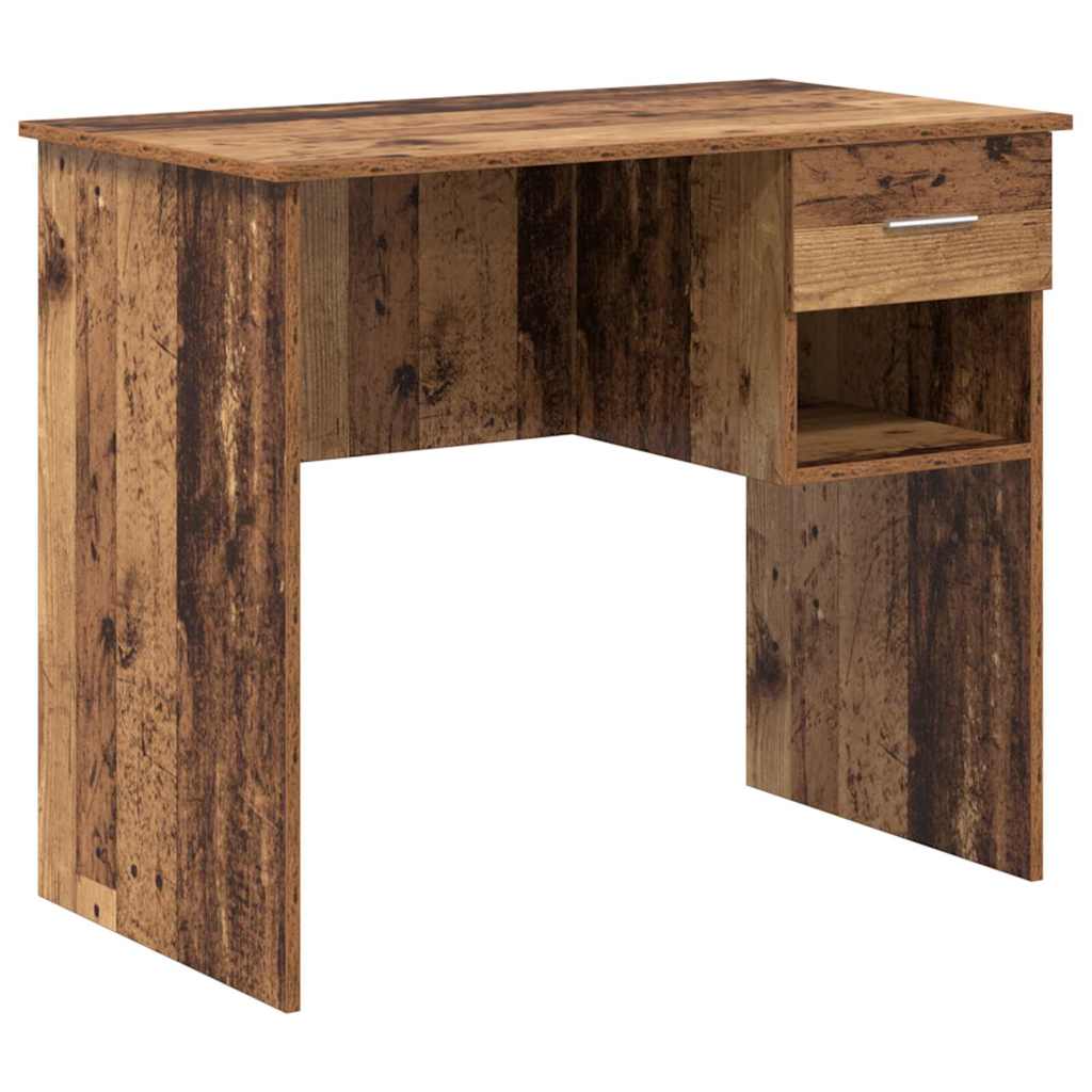 Bord Gammelt træ 90 x 49 x 75 cm Konstrueret træ