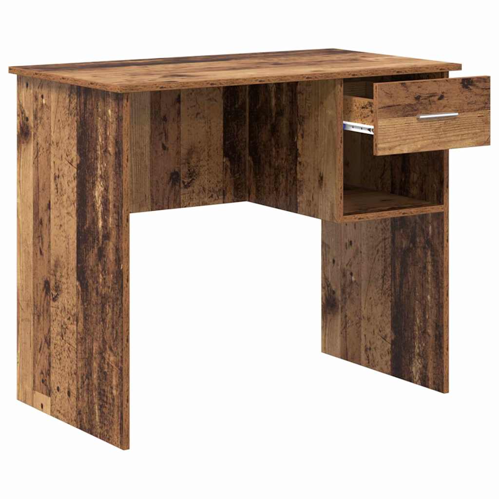 Bord Gammelt træ 90 x 49 x 75 cm Konstrueret træ