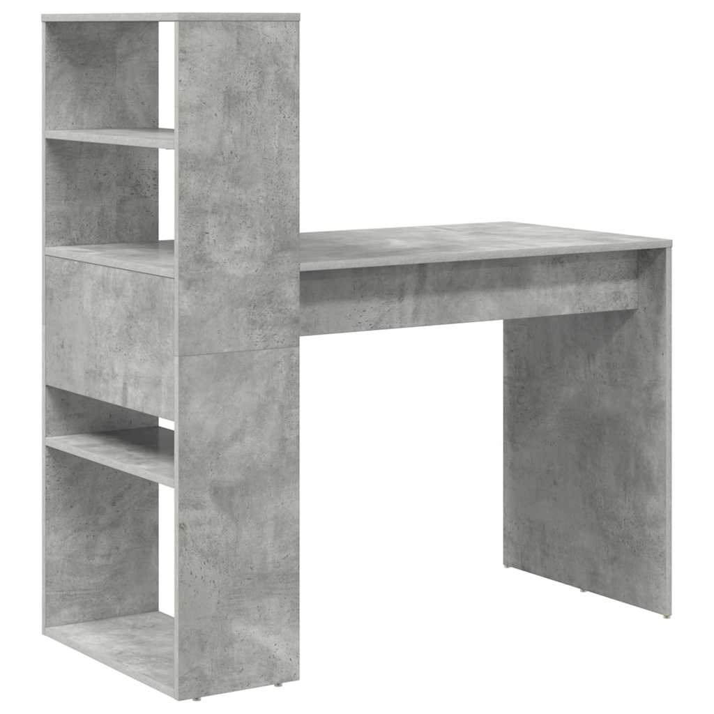 Bord Beton Grå Konstrueret træ 113 x 54 x 120 cm