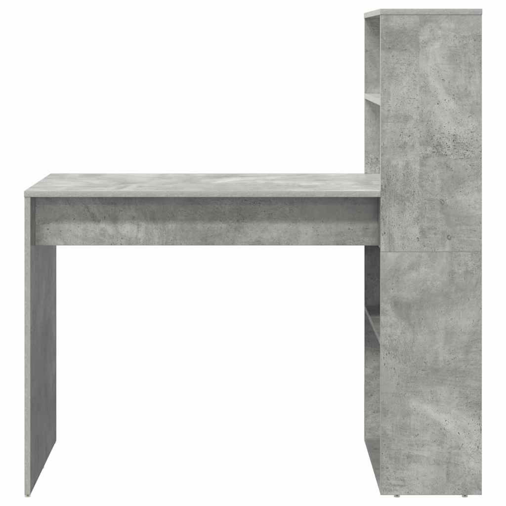 Bord Beton Grå Konstrueret træ 113 x 54 x 120 cm