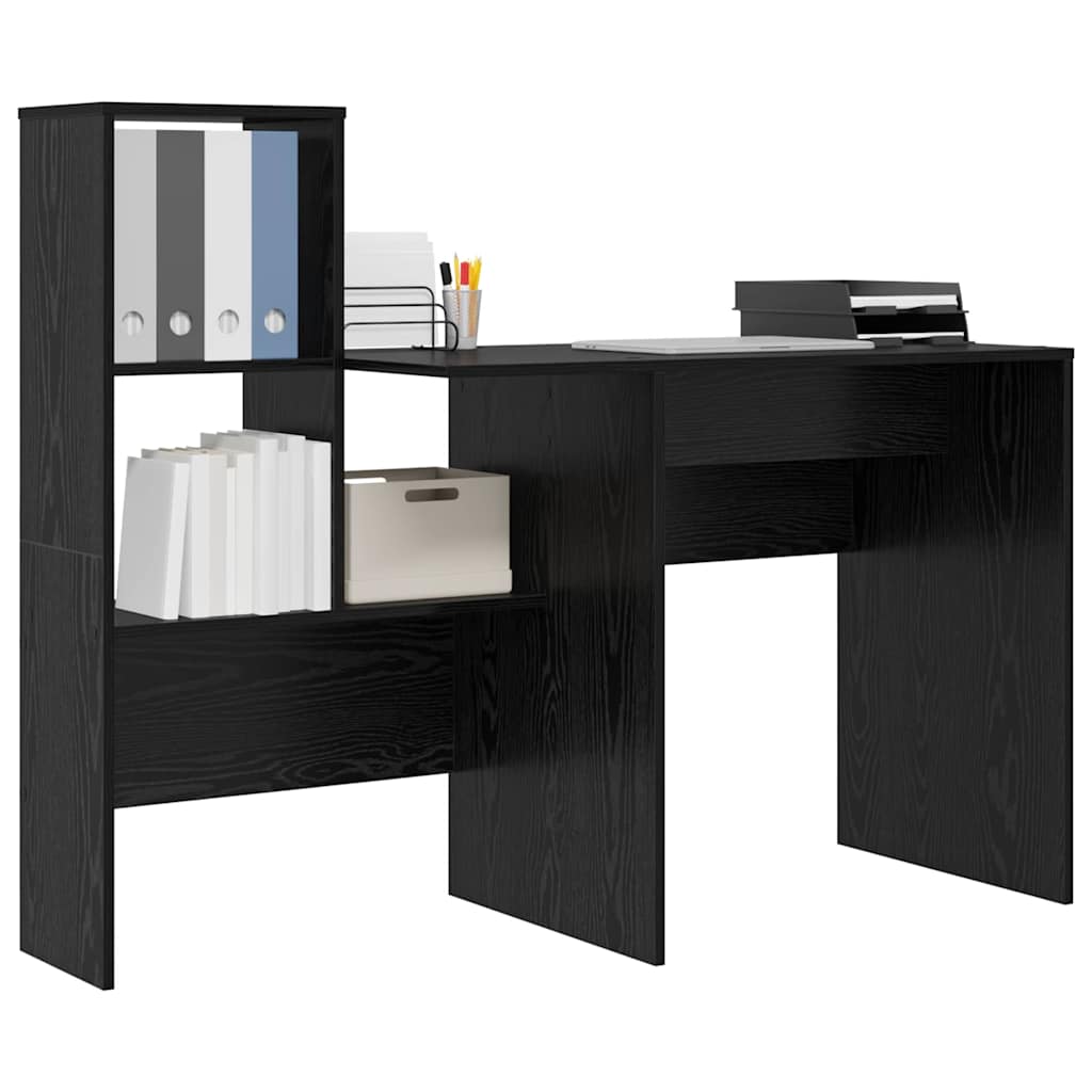 Bord Sort eg Konstrueret træ 131,5 x 50 x 106,5 cm