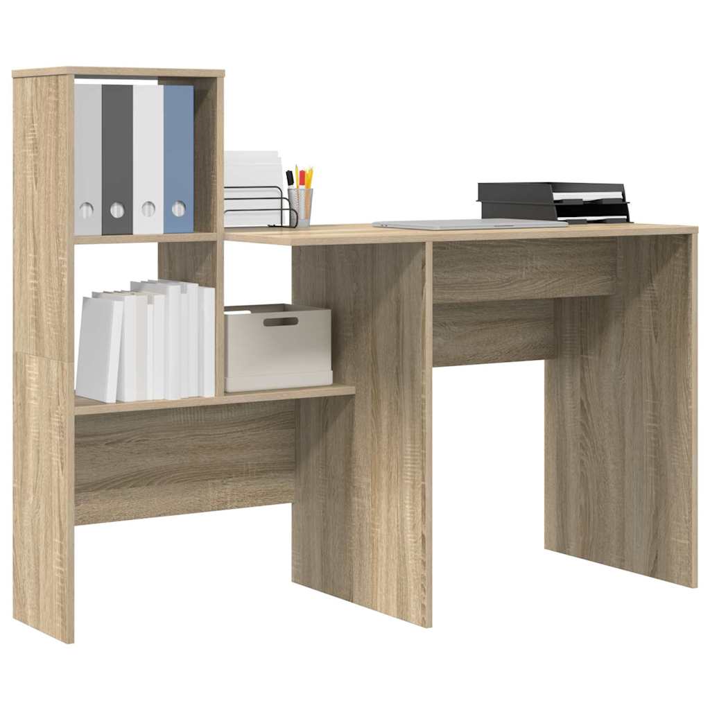 Bord Sonoma eg Konstrueret træ 131,5 x 50 x 106,5 cm