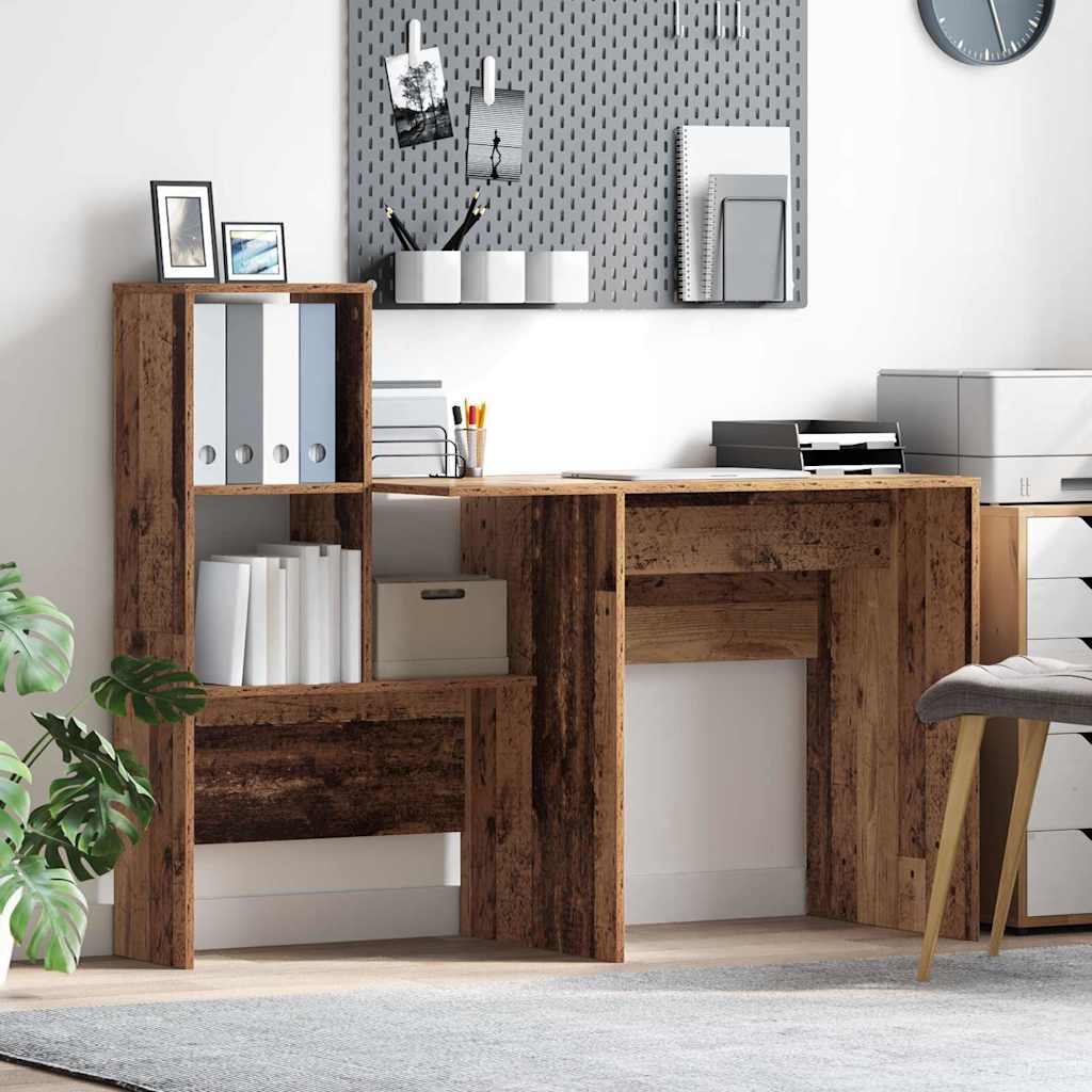 Bord Gammelt træ 131,5 x 50 x 106,5 cm Konstrueret træ