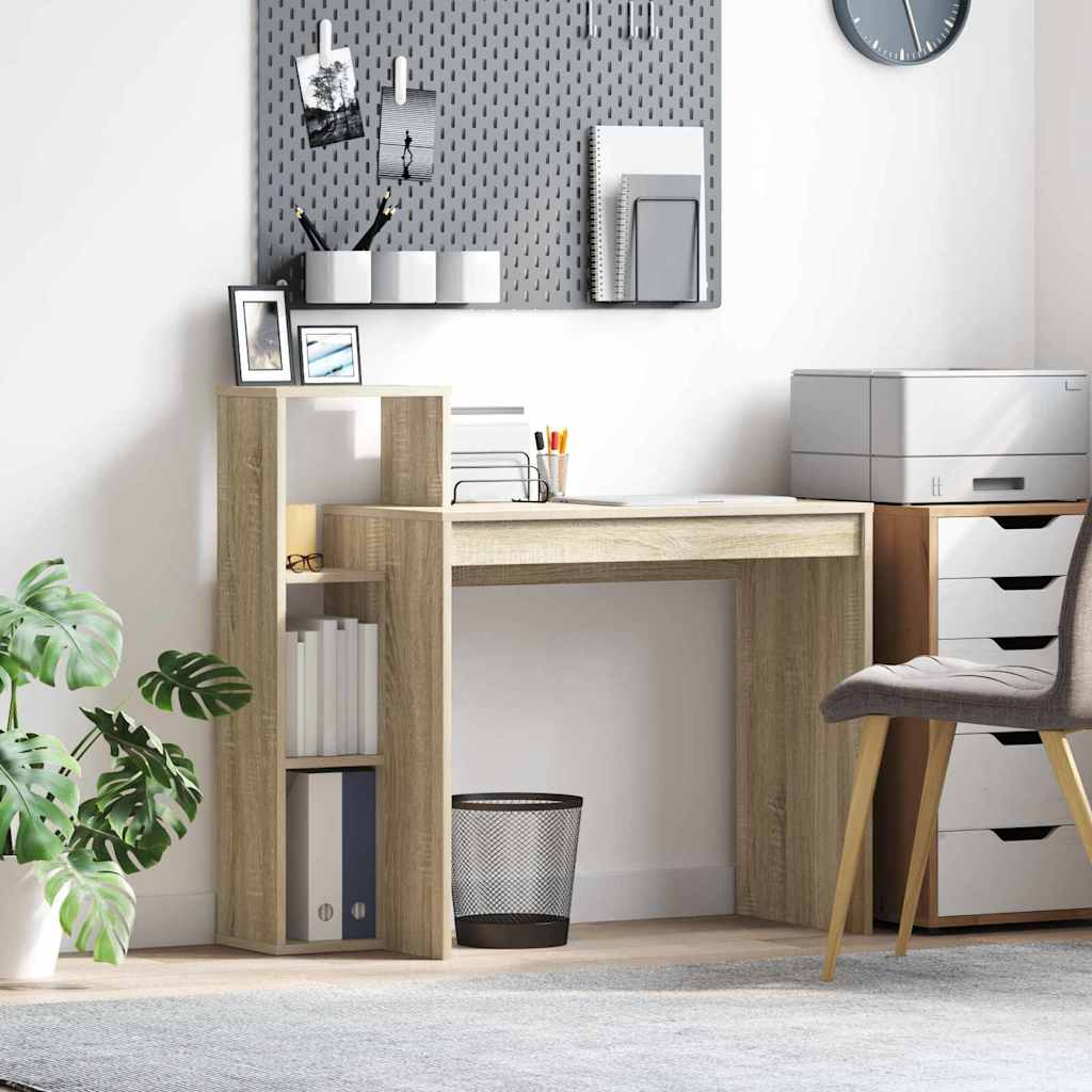 Bord Sonoma eg Konstrueret træ 100 x 40 x 90 cm