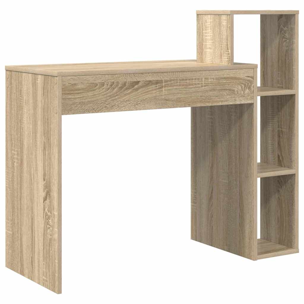 Bord Sonoma eg Konstrueret træ 100 x 40 x 90 cm