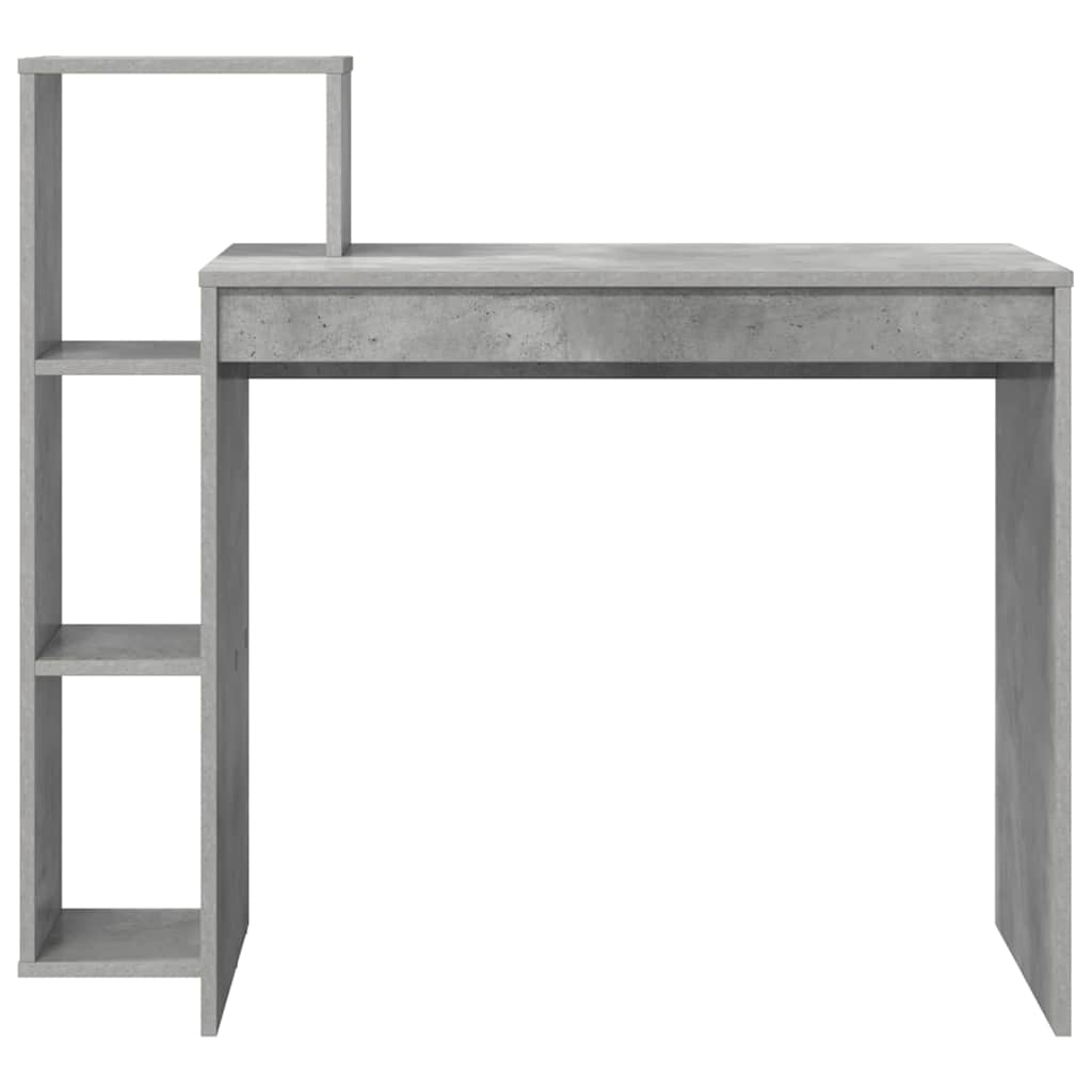 Bord Beton Grå Konstrueret træ 100 x 40 x 90 cm