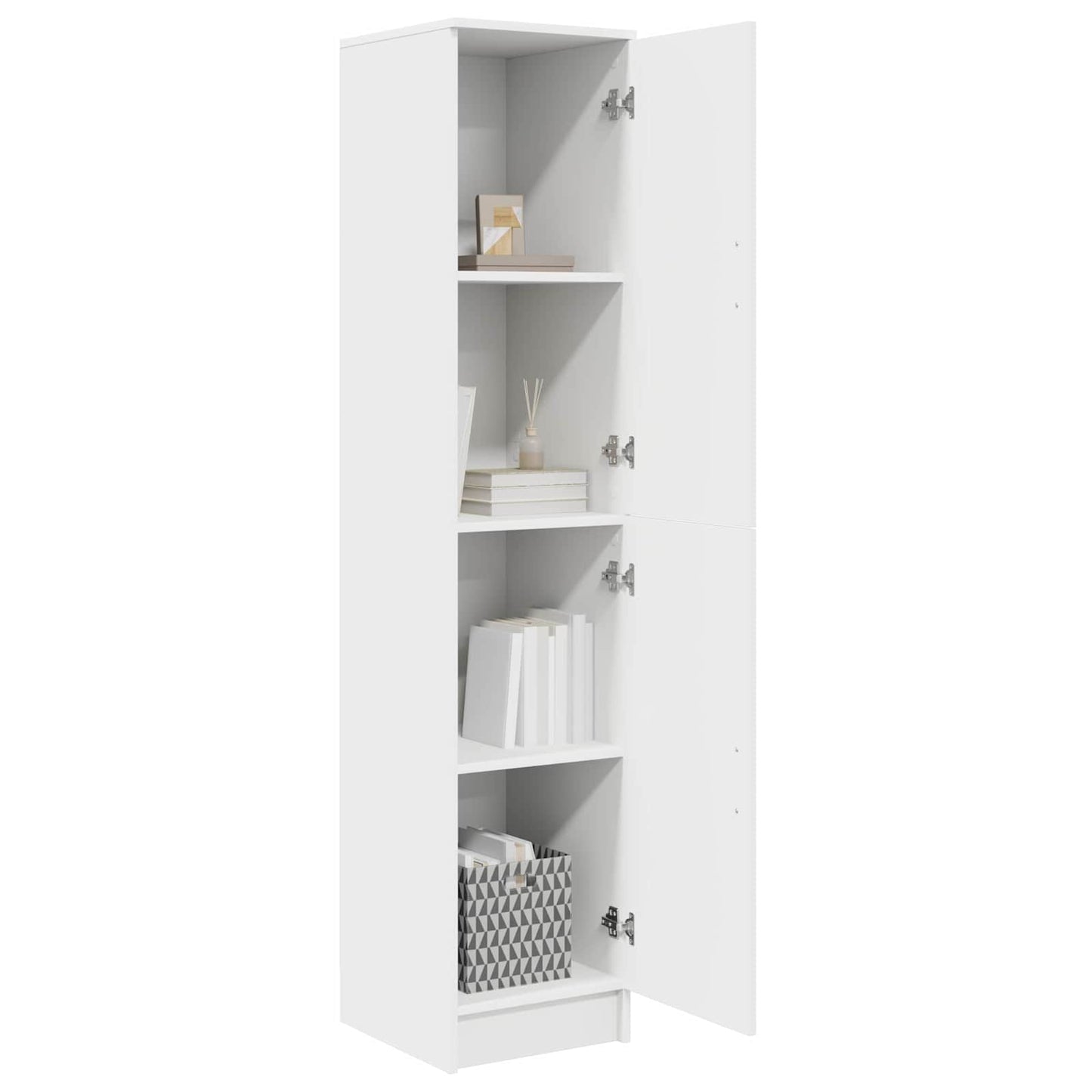 Highboard Hvid 35 x 39 x 168 cm