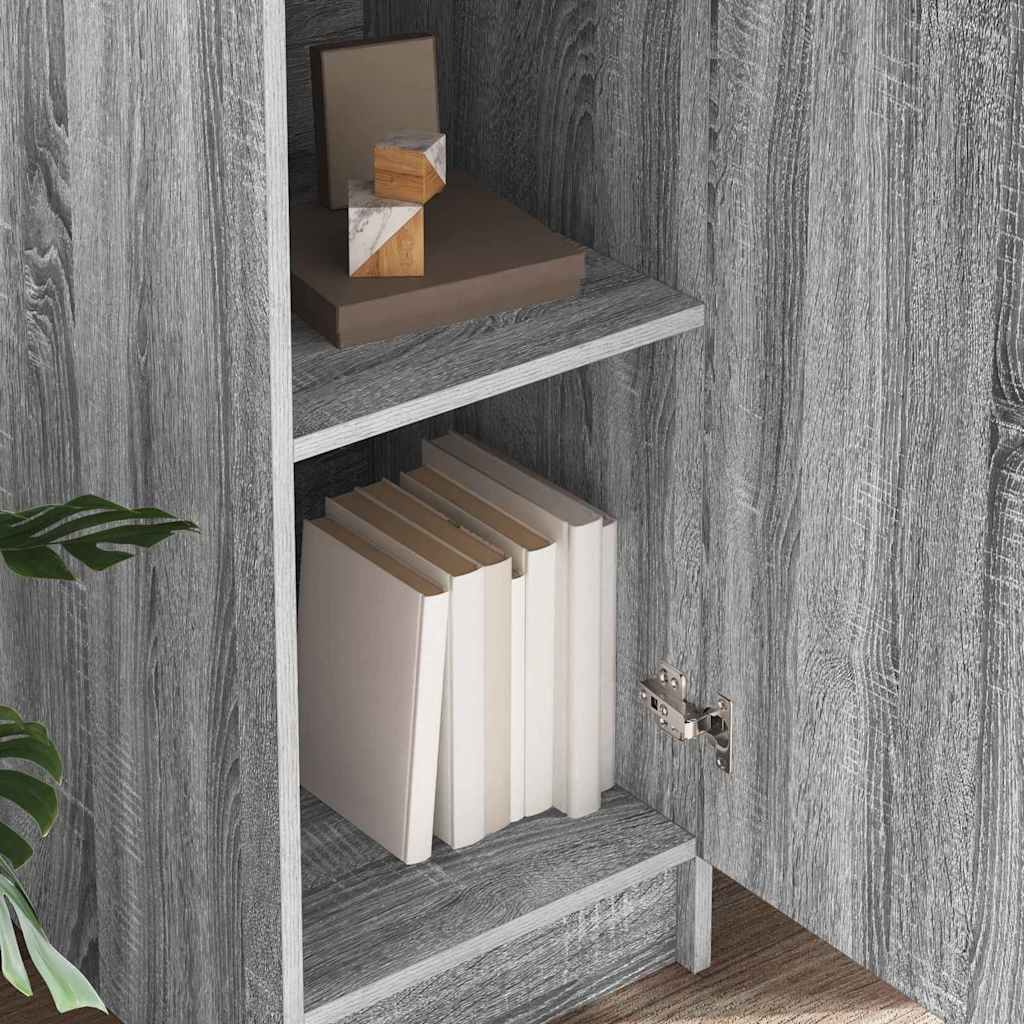 Highboard Grå Sonoma 35 x 39 x 168 cm
