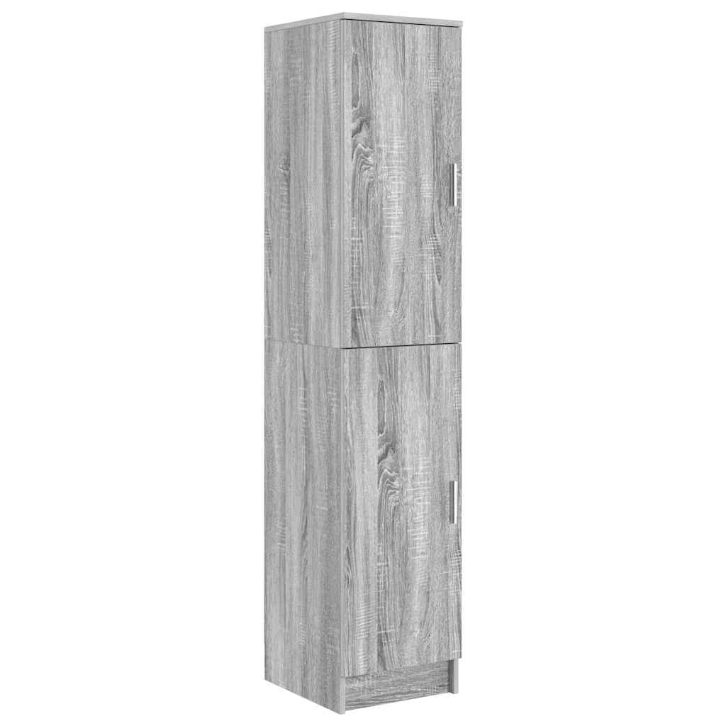 Highboard Grå Sonoma 35 x 39 x 168 cm