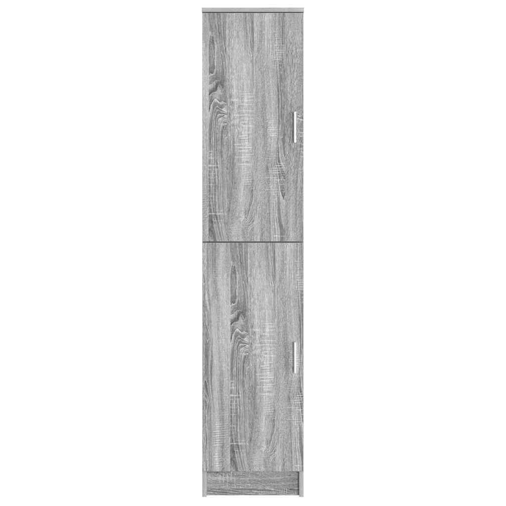 Highboard Grå Sonoma 35 x 39 x 168 cm