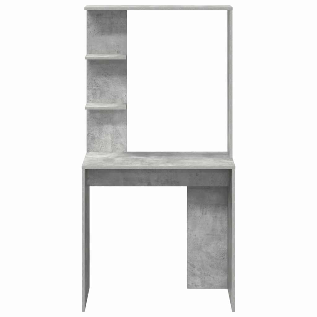 Bord Beton Grå Konstrueret træ 78,5 x 37 x 154,5 cm