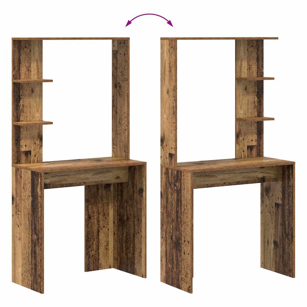 Bord Gammelt træ Konstrueret træ 78,5 x 37 x 154,5 cm
