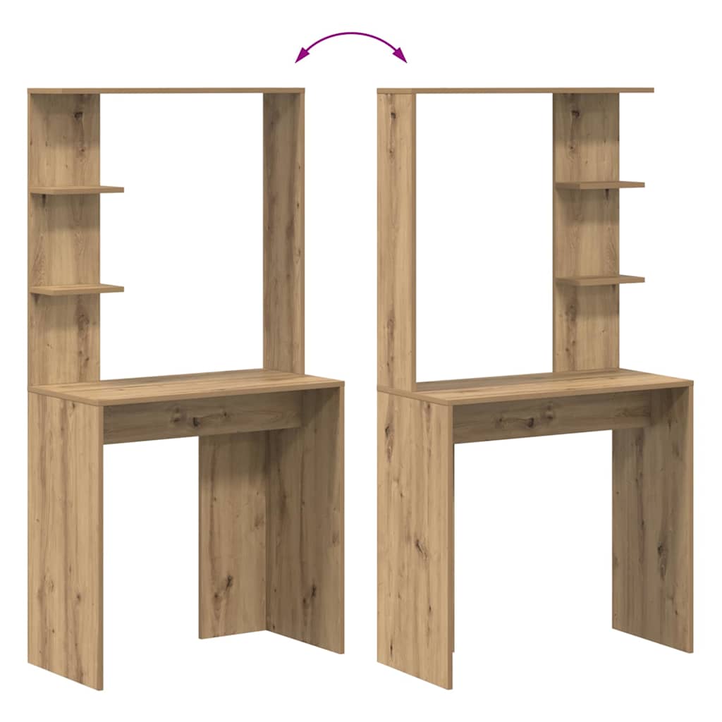 Bord Artisan Egetræ Konstrueret træ 78,5 x 37 x 154,5 cm