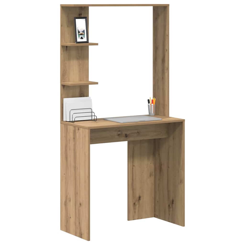 Bord Artisan Egetræ Konstrueret træ 78,5 x 37 x 154,5 cm