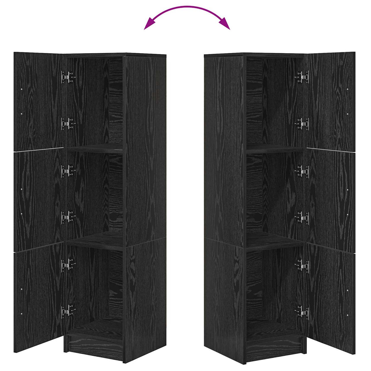Highboard Sort eg 31,5 x 32 x 122,5 cm