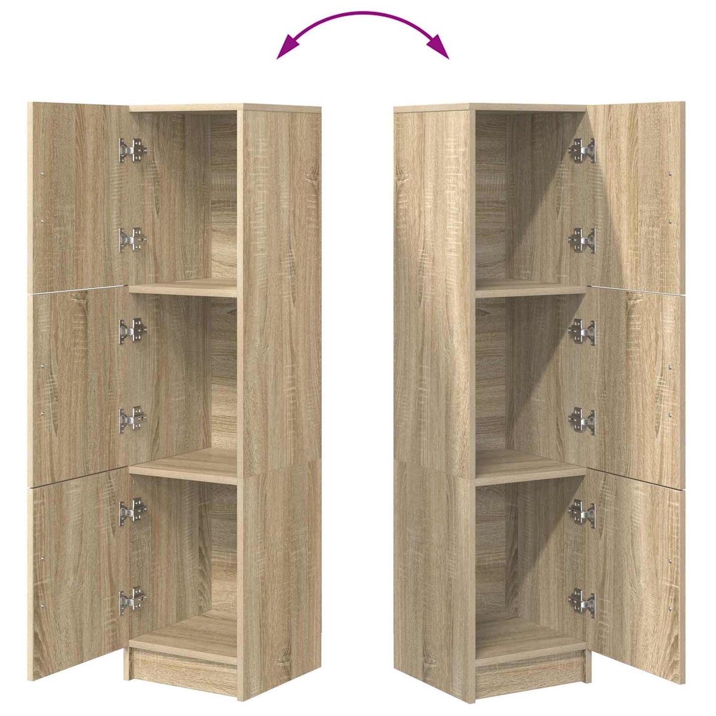 Highboard Sonoma eg 31,5 x 32 x 122,5 cm