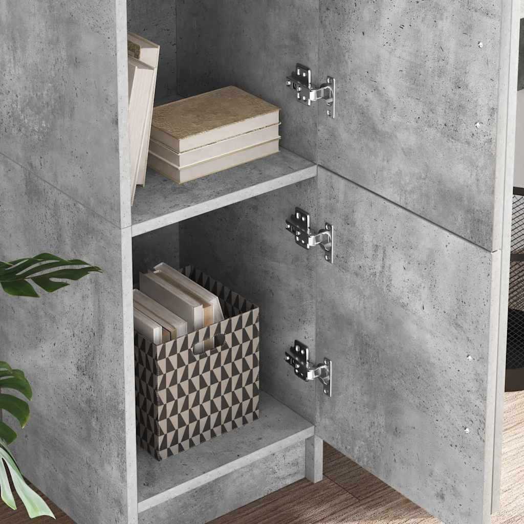 Highboard Beton Grå 31,5 x 32 x 122,5 cm