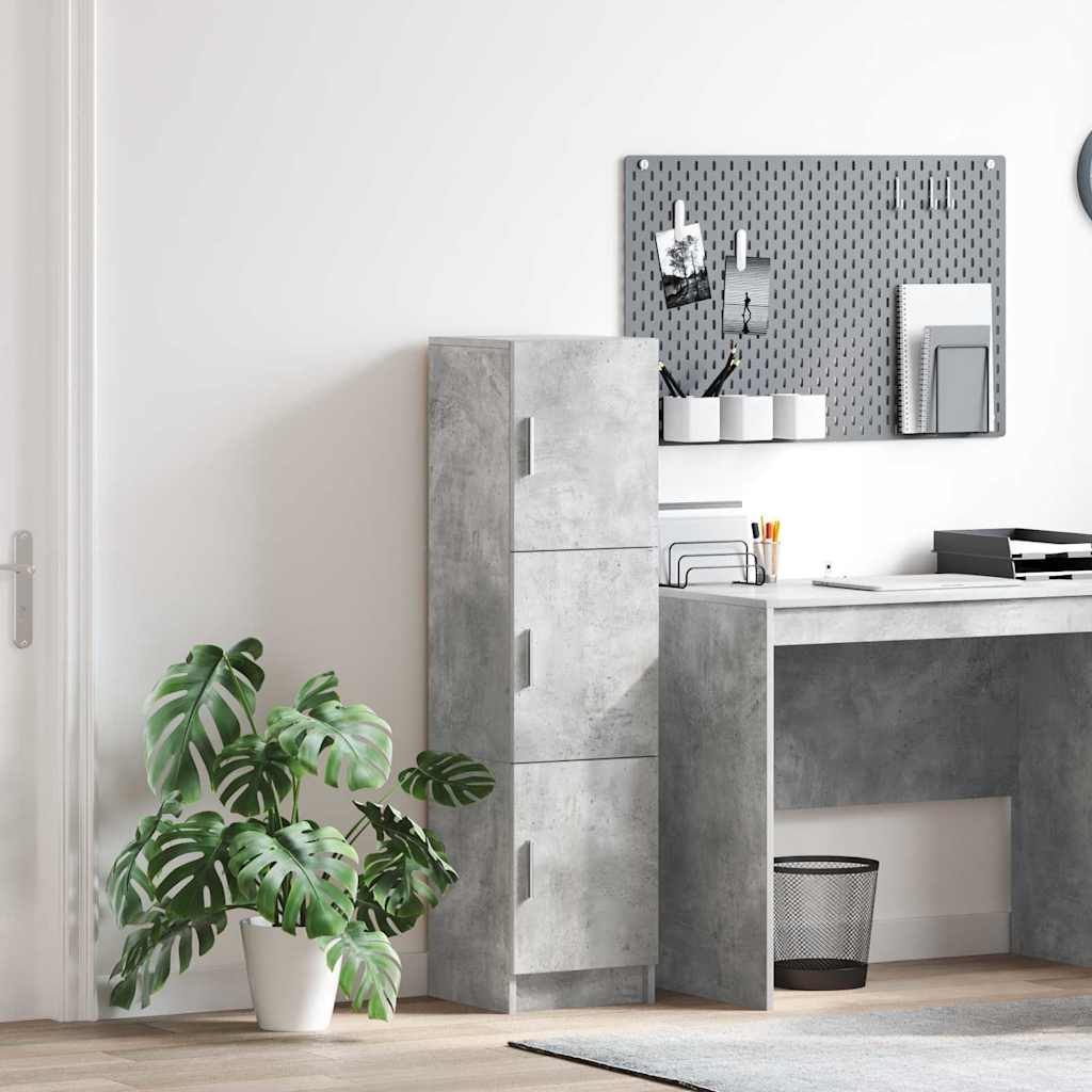 Highboard Beton Grå 31,5 x 32 x 122,5 cm