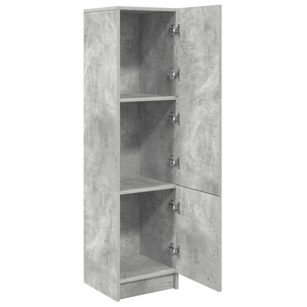 Highboard Beton Grå 31,5 x 32 x 122,5 cm