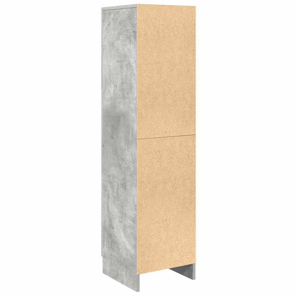 Highboard Beton Grå 31,5 x 32 x 122,5 cm
