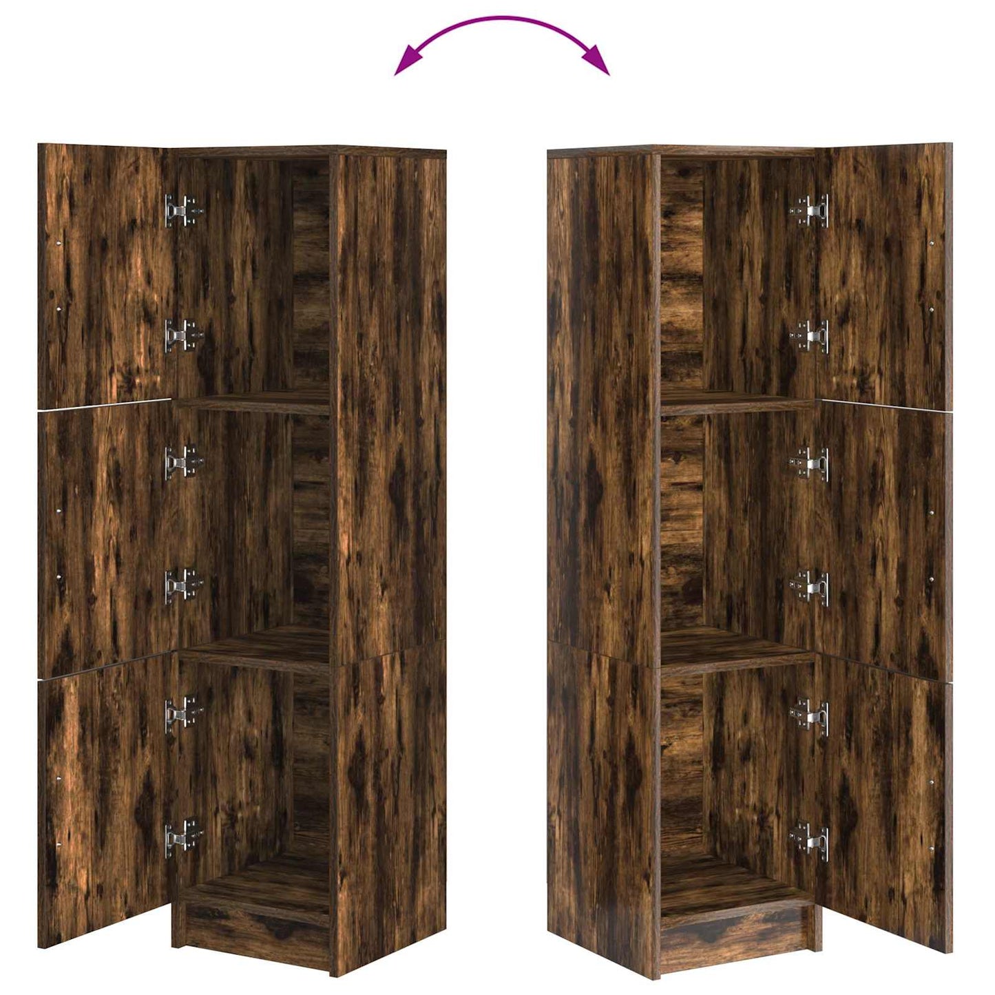 Highboard Røget eg 31,5 x 32 x 122,5 cm