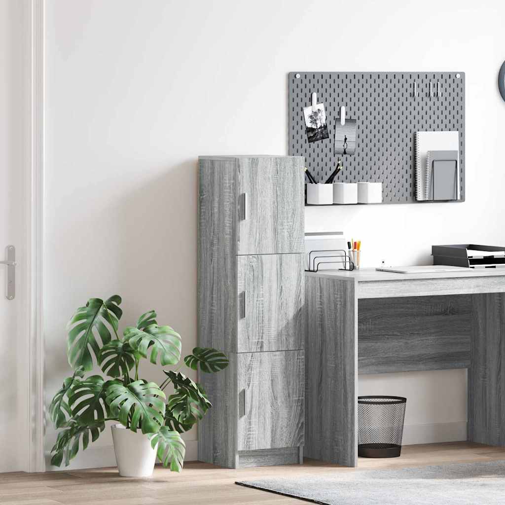 Highboard Grå Sonoma 31,5 x 32 x 122,5 cm